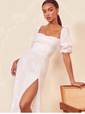palm knit dress reformation Palm Knit Dress
